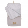 Sac à dos à langer Rolltop LASSIG Gris