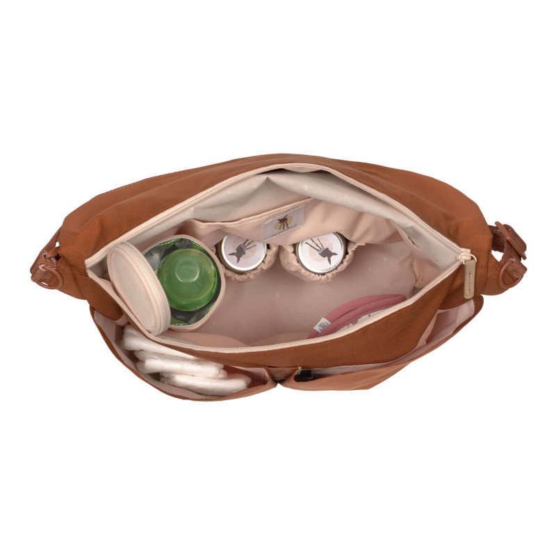 Sac à langer Manu Green label LASSIG Marron