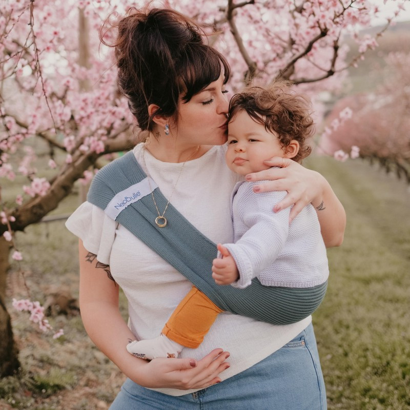 Porte-bébé d'appoint Hop'la S (34/36) NEOBULLE Menthe