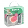 Coffret repas en silicone BEABA Night blue