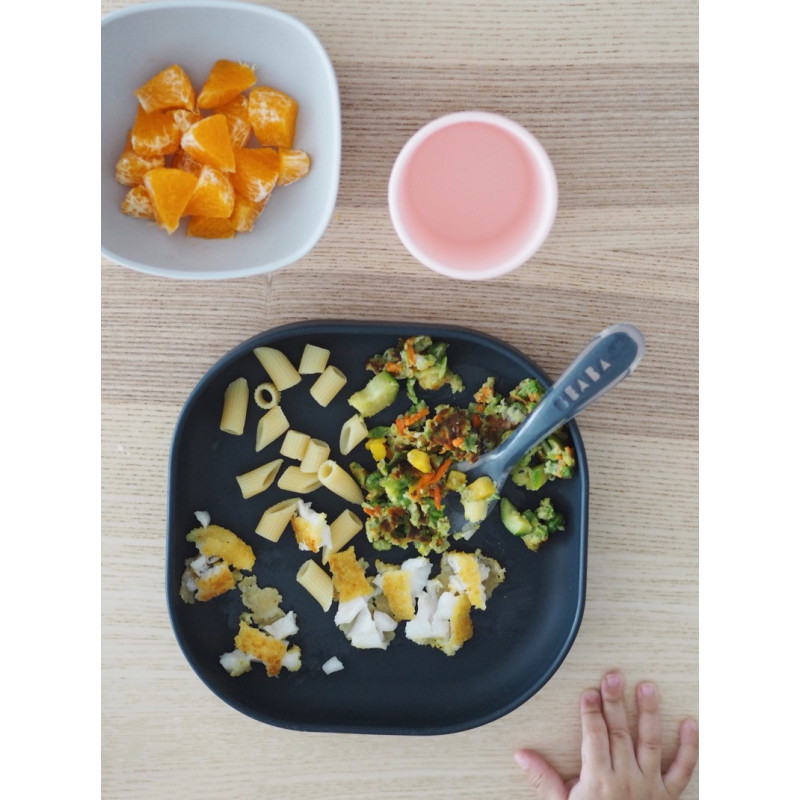 Coffret repas en silicone BEABA Night blue