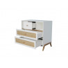 Commode tressage rotin THEO Marélia Neige