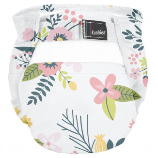 Couche lavable 0-4kg DOMIVA Fleur