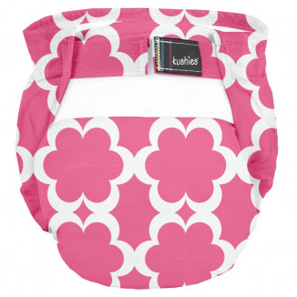 Couche lavable 0-4kg DOMIVA Fuchsia