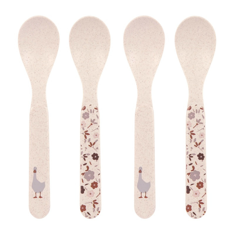 Lot de 4 cuillères Oie LASSIG Tiny Farmer