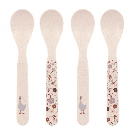 Lot de 4 cuillères Oie LASSIG Tiny Farmer