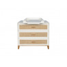 Commode cannage rotin THEO Nami Neige