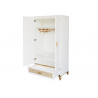 Armoire cannage rotin THEO Nami Neige