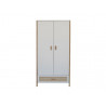 Armoire canne/tressage rotin Océania THEO Neige