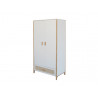 Armoire canne/tressage rotin Océania THEO Neige