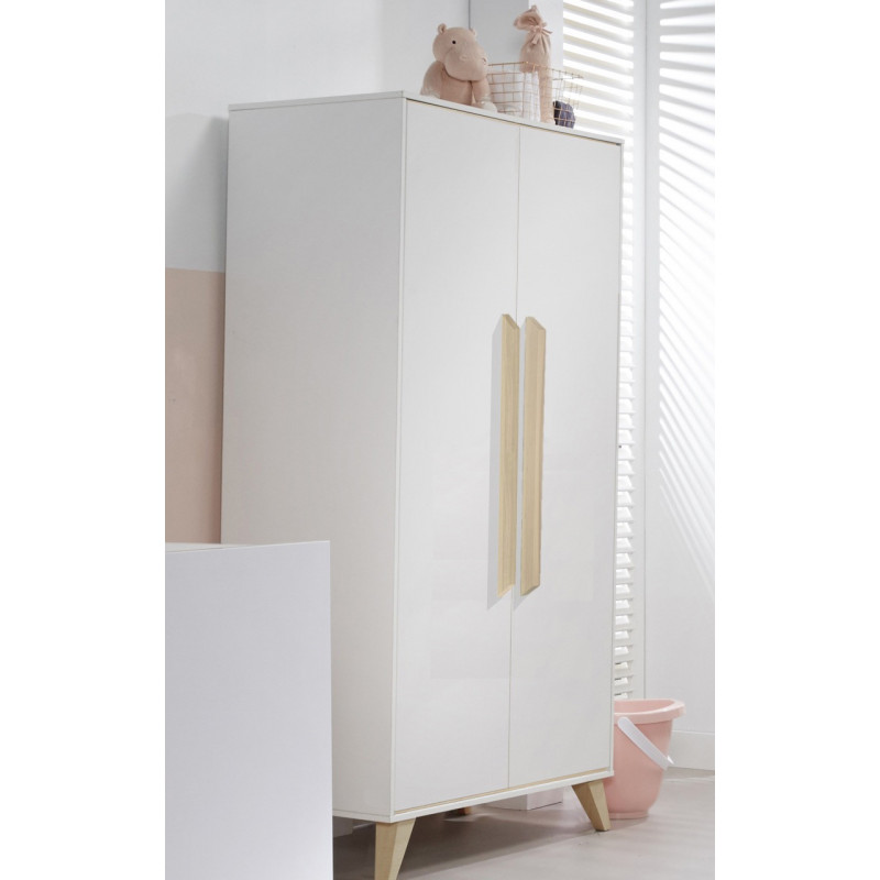 Armoire IKID Lazio blanc
