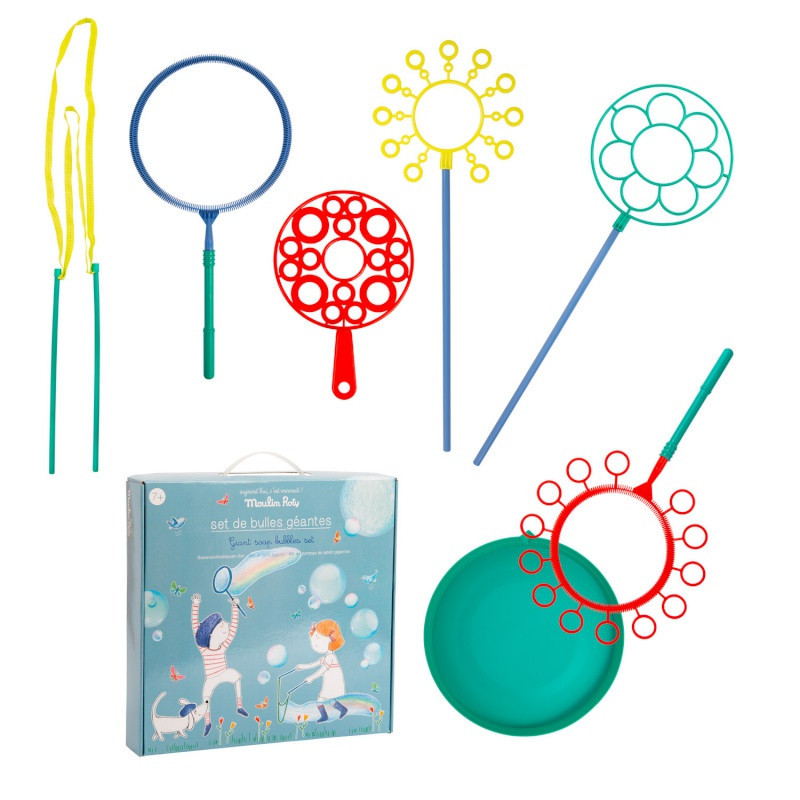 Set de bulles géantes MOULIN ROTY Aujourd'hui c'est mercredi