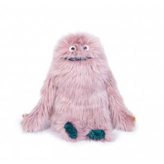 Peluche 55 cm Boubou mauve MOULIN ROTY Les Schmouks