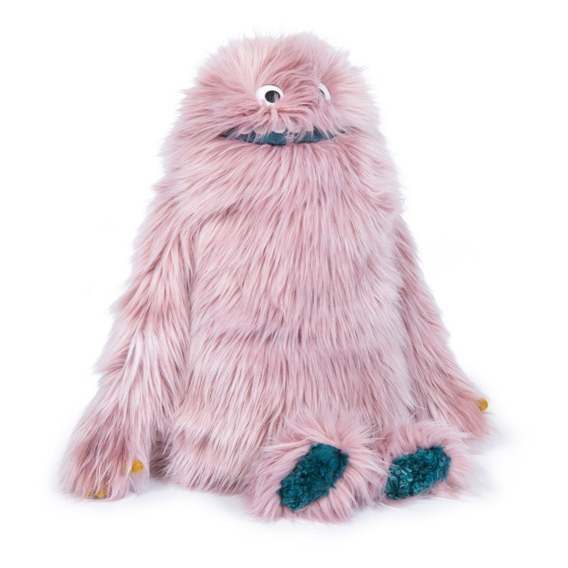 Peluche 55 cm Boubou mauve MOULIN ROTY Les Schmouks