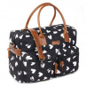 Sac à langer Black & White KIDZROOM Cœur