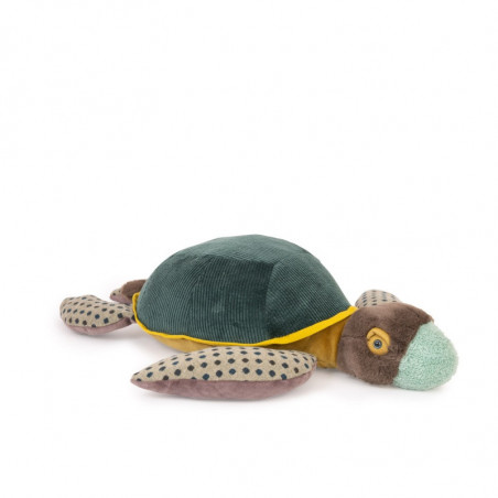 Peluche Tortue 60 cm MOULIN ROTY Tout autour du monde