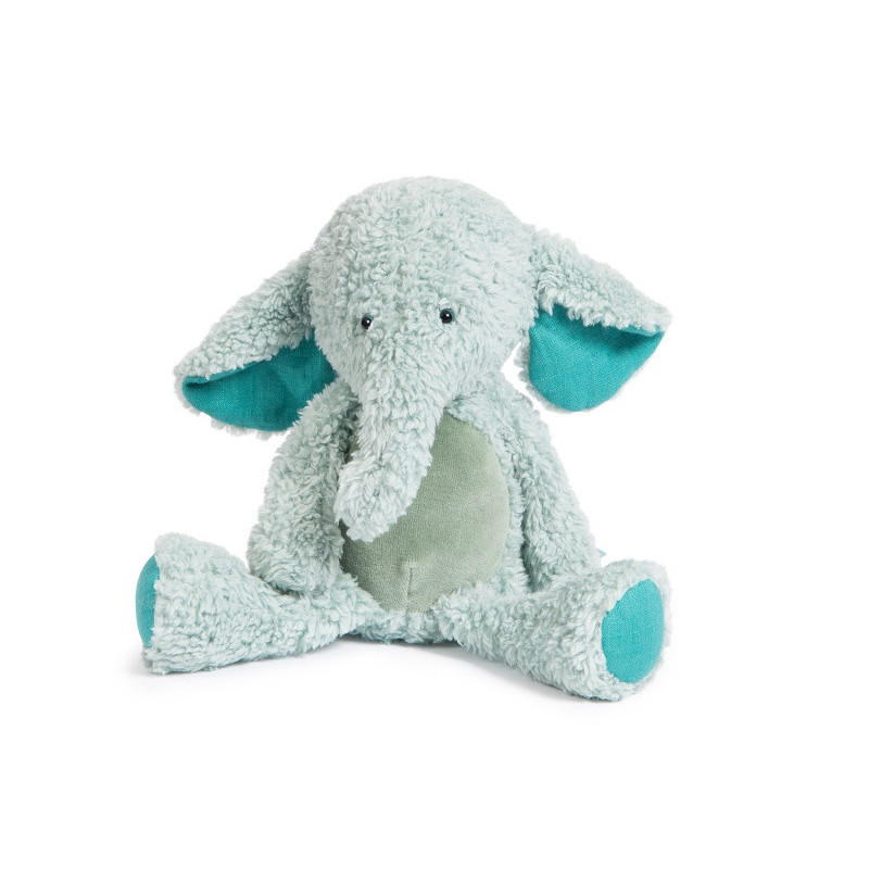 Peluche Éléphant 28 cm MOULIN ROTY Les Baba-Bou