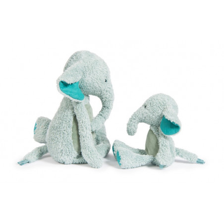 Peluche Éléphant 28 cm MOULIN ROTY Les Baba-Bou