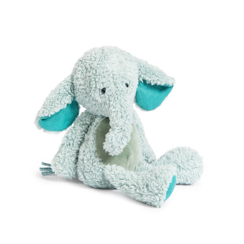 Peluche Éléphant 28 cm MOULIN ROTY Les Baba-Bou