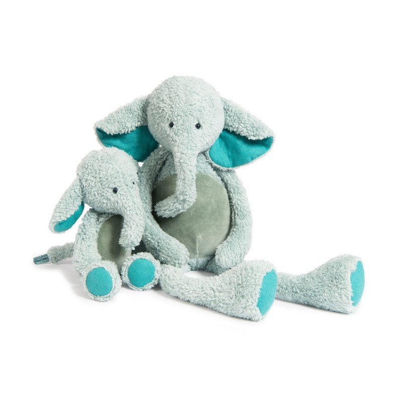 Peluche Éléphant 57 cm MOULIN ROTY Les Baba-Bou