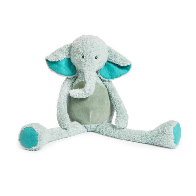 Peluche Éléphant 57 cm MOULIN ROTY Les Baba-Bou