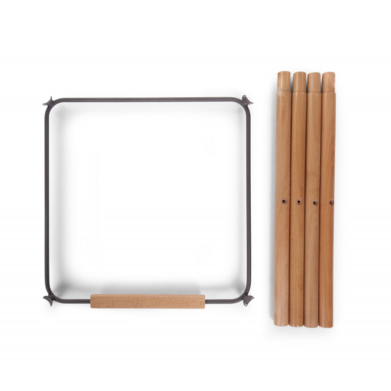 Set de pieds long pour chaise Evolu CHILDHOME Anthracite/Naturel