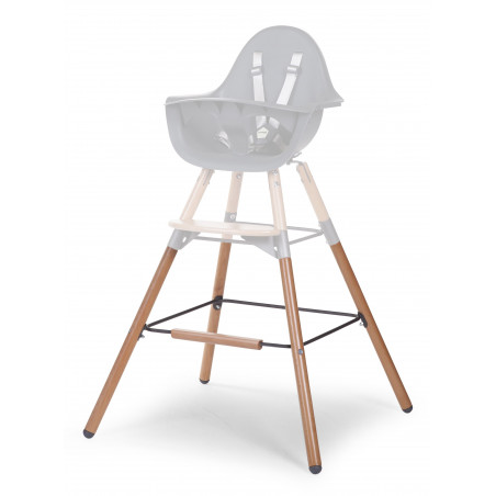 Set de pieds long pour chaise Evolu CHILDHOME Anthracite/Naturel
