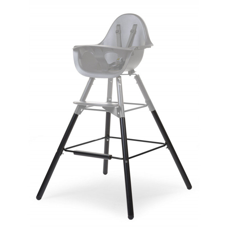 Set de pieds long pour chaise Evolu CHILDHOME Noir