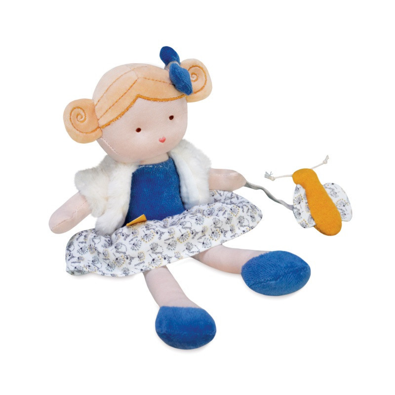 Poupée Pollen l'abeille bio DOUDOU ET COMPAGNIE