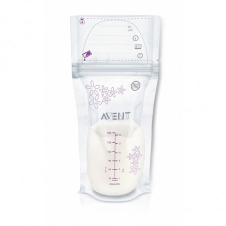 Sachets de conservation lait maternel x25 PHILIPS AVENT