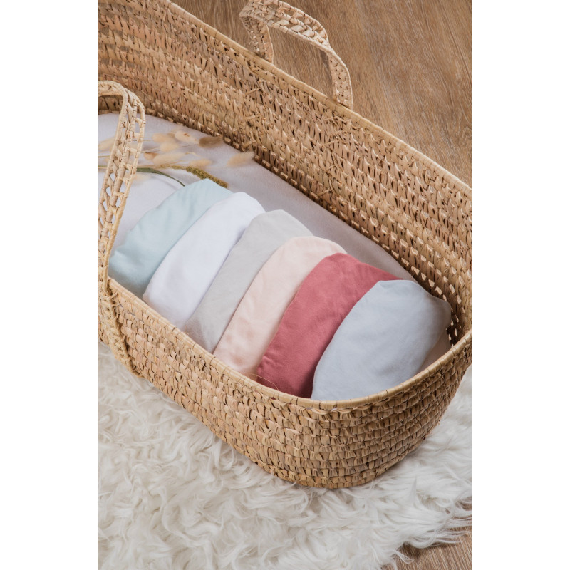 Drap-housse 40x80 en coton bio KADOLIS Naturel