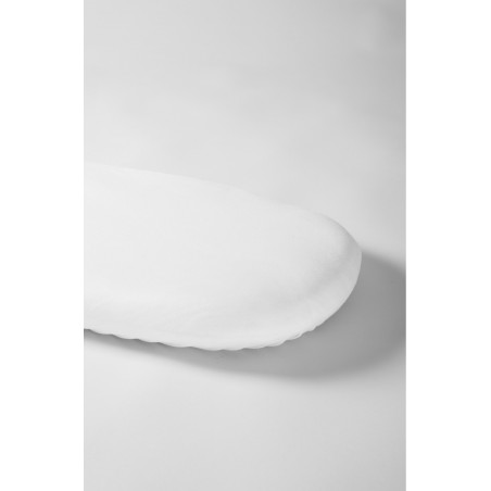 Drap-housse 40x80 en coton bio KADOLIS Blanc