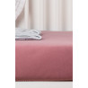Drap-housse 60x120 en coton bio KADOLIS Bois de rose