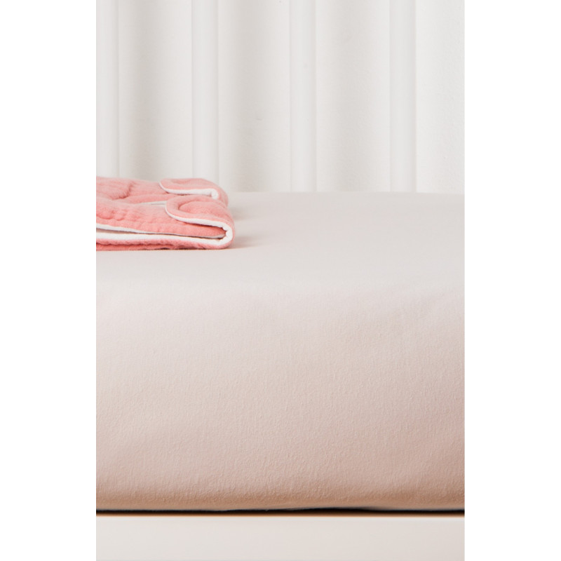 Drap-housse 60x120 en coton bio KADOLIS Naturel