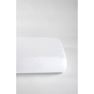 Drap-housse 60x120 en coton bio KADOLIS Blanc