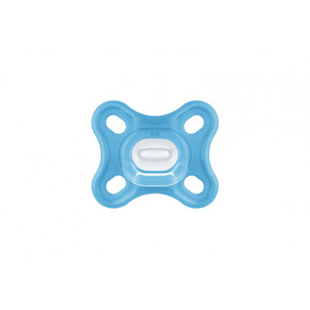 Lot de 2 sucettes Comfort silicone 0m+ MAM Bleu