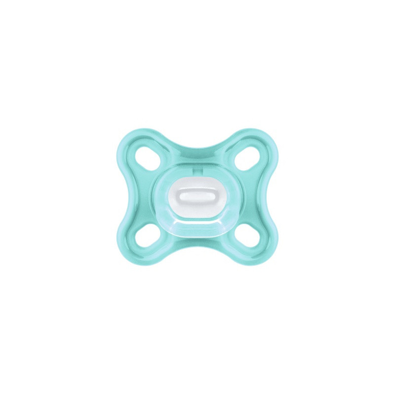 Lot de 2 sucettes Comfort silicone 0m+ MAM Bleu