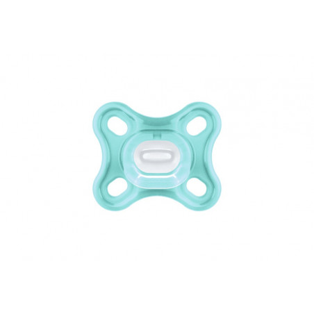 Lot de 2 sucettes Comfort silicone 0m+ MAM Bleu