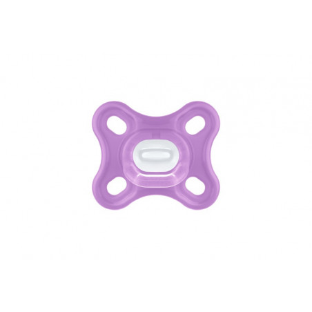 Lot de 2 sucettes Comfort silicone 0m+ MAM Rose