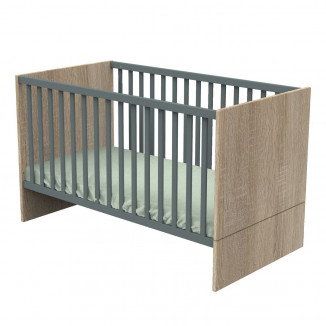 Little big bed 70x140 Nova SAUTHON Gris volcan