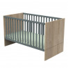 Little big bed 70x140 Nova SAUTHON Gris volcan