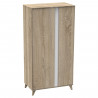 Armoire 2 portes Nova SAUTHON Blanc lin