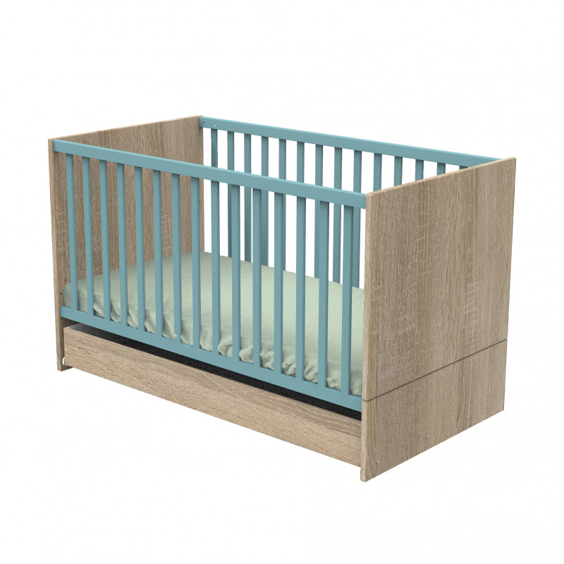 Tiroir sous lit 60x120 Nova SAUTHON Chêne doré