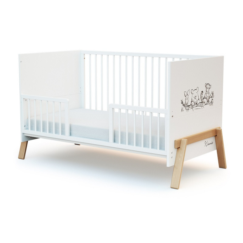 Barriere de lit Festive 140cm AT4 Blanc