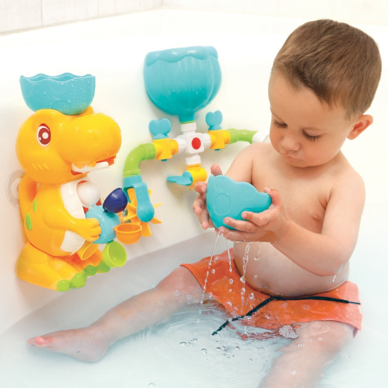 Coffret dinosaure de bain LUDI