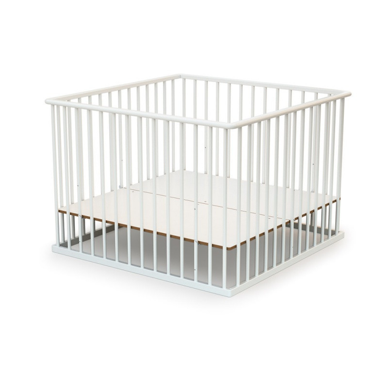 Parc fixe 100x100 Webaby AT4 Blanc