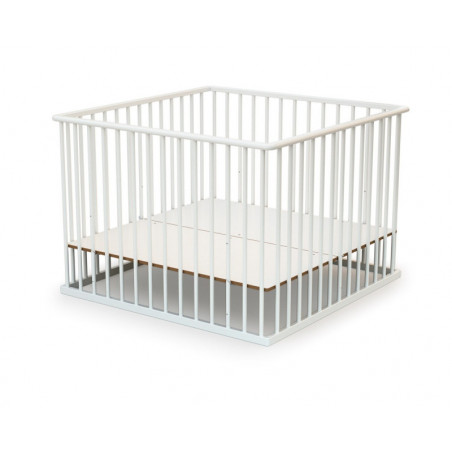 Parc fixe 100x100 Webaby AT4 Blanc
