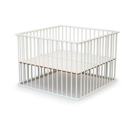 Parc fixe 100x100 Webaby AT4 Blanc