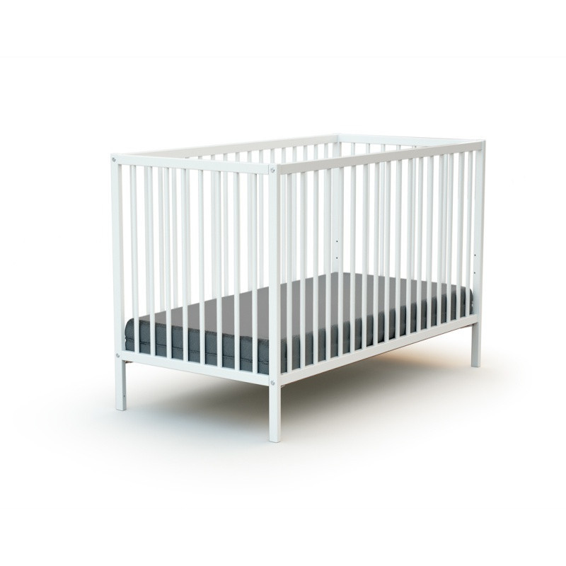 Lit bebe 60x120 Webaby AT4 Blanc
