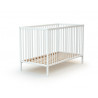 Lit bebe 60x120 Webaby AT4 Blanc